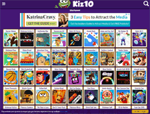 Tablet Screenshot of kiz10.com